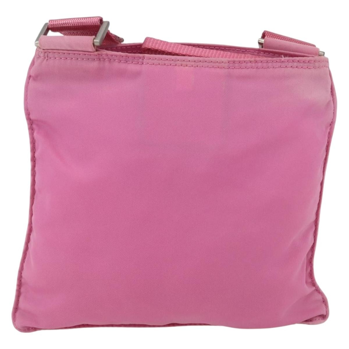 Prada Front Pocket Messenger Bag Pink Good condition - Back View
