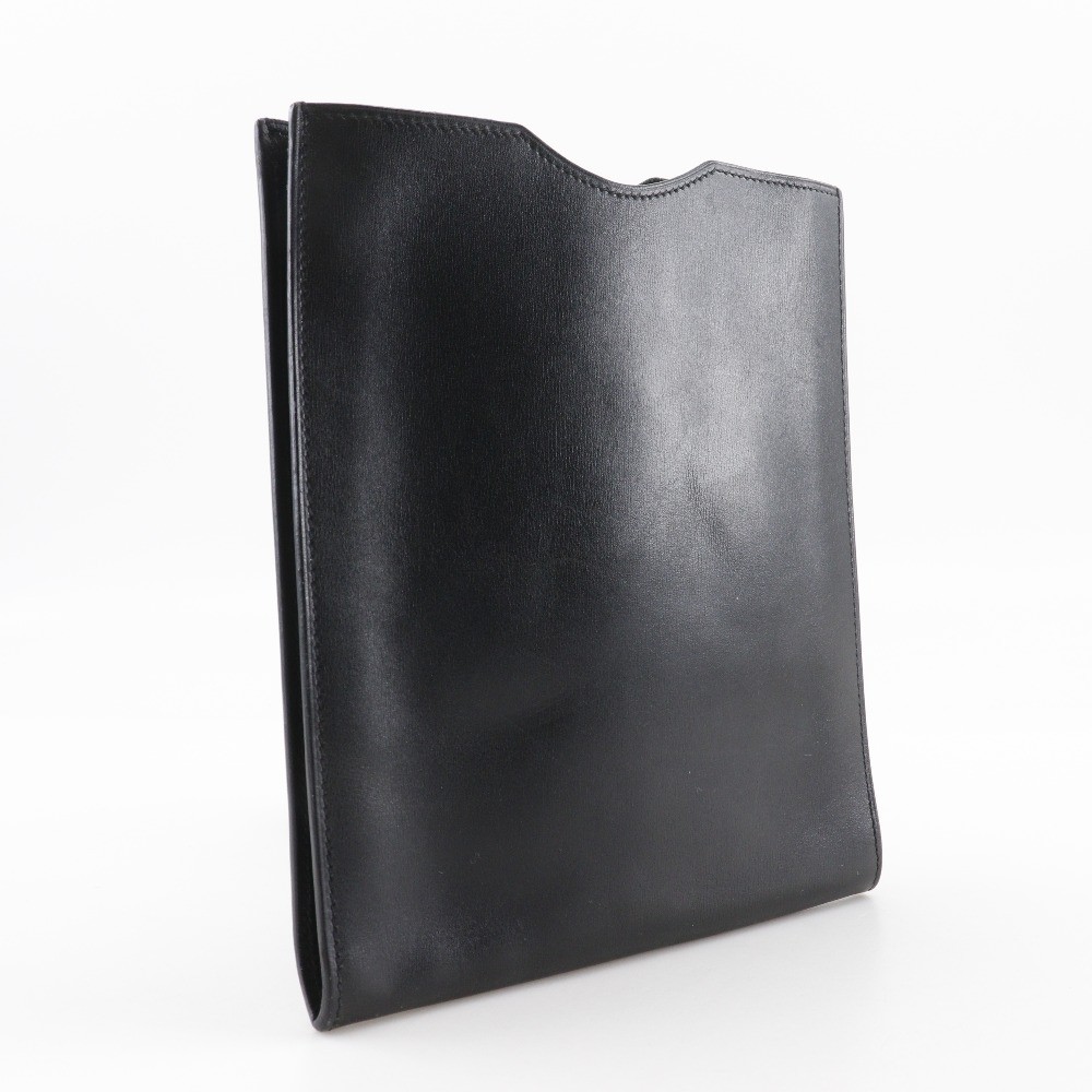 Hermès Onimaitou Handbag Black Leather Good condition - Back View