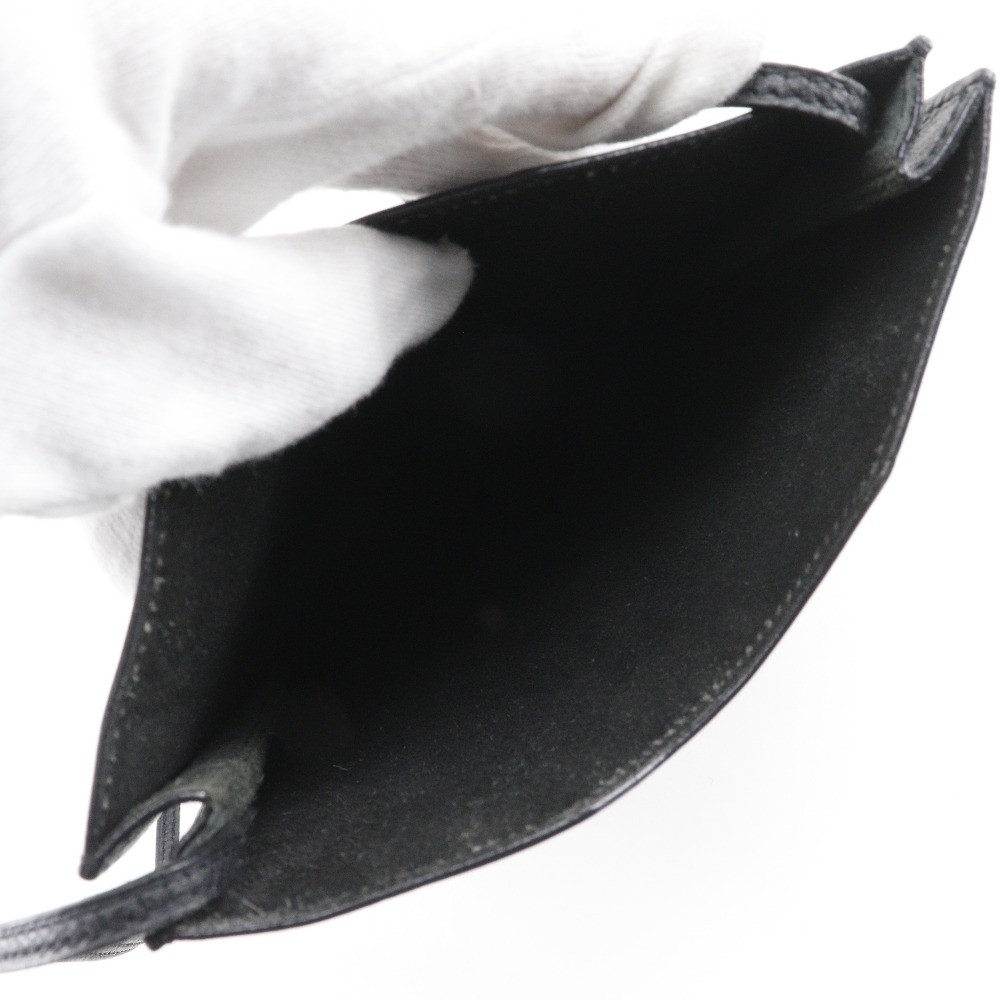 Hermès Onimaitou Handbag Black Leather Good condition - Model View