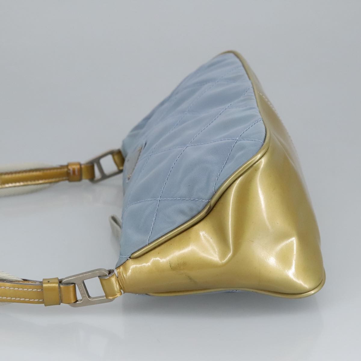 Prada Vintage Shoulder Bag Blue Good condition - Inside View