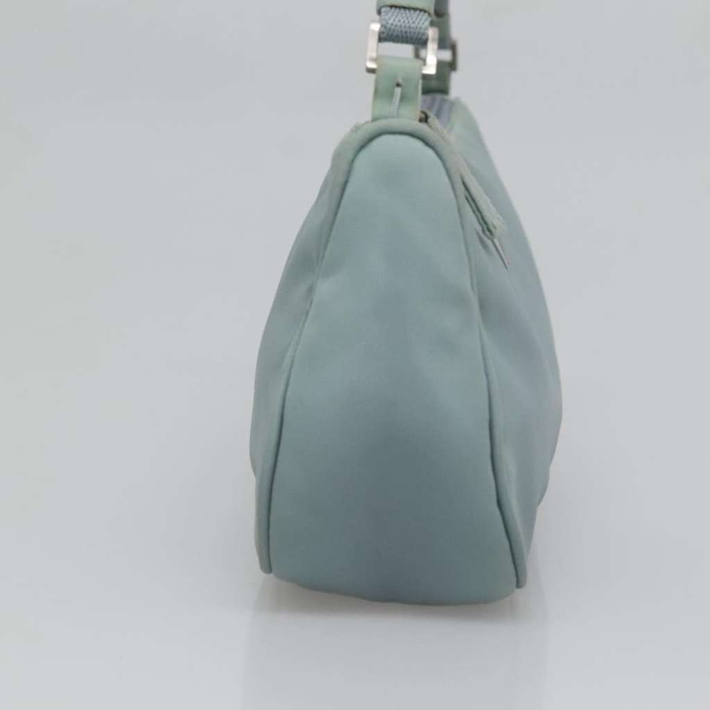 Prada Pochette Shoulder Bag Blue Good condition - Model View
