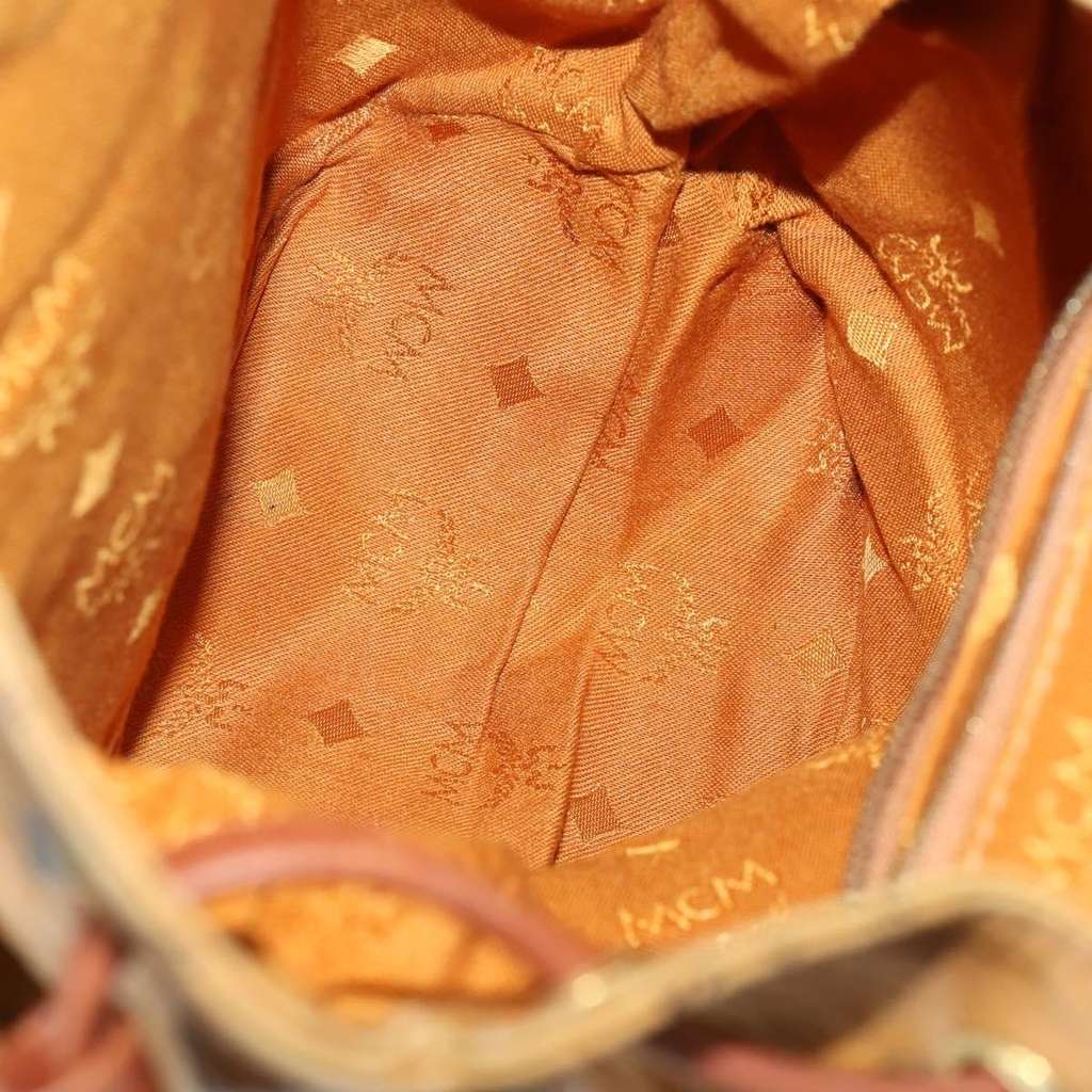 Mcm Vintage Vicetos Backpack Brown Good condition - Box View