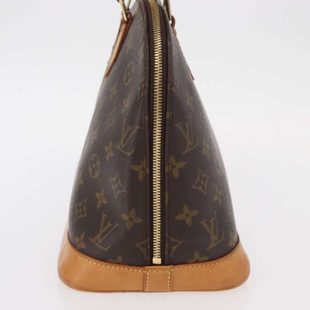 Louis Vuitton Alma Handbag Brown Canvas Fair condition - Inside View