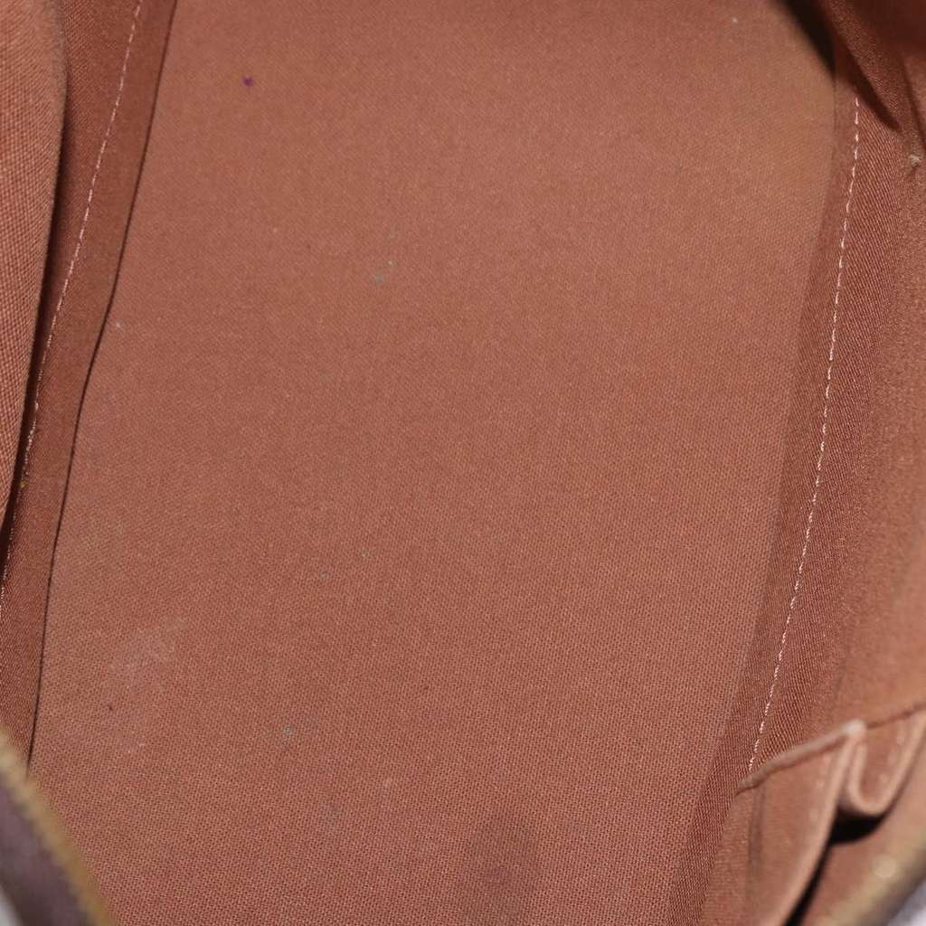 Louis Vuitton Alma Handbag Brown Canvas Fair condition - Box View