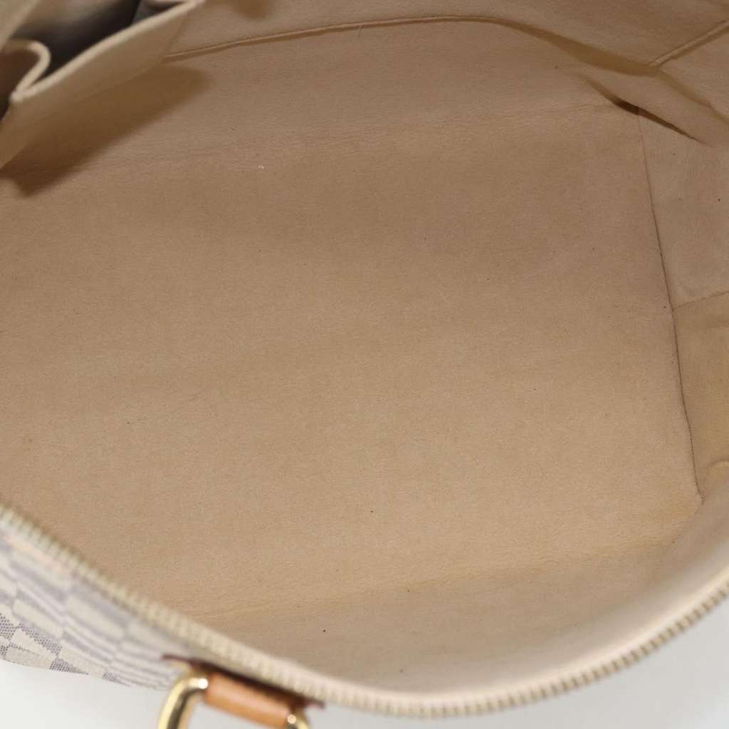 Louis Vuitton Saleya Handbag White Canvas Good condition - Box View