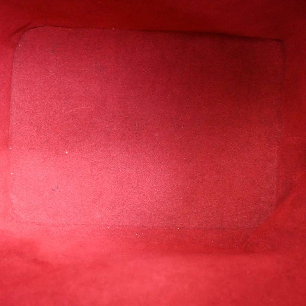 Louis Vuitton Bicolor Petit Noe Handbag Red Leather Good condition - Box View