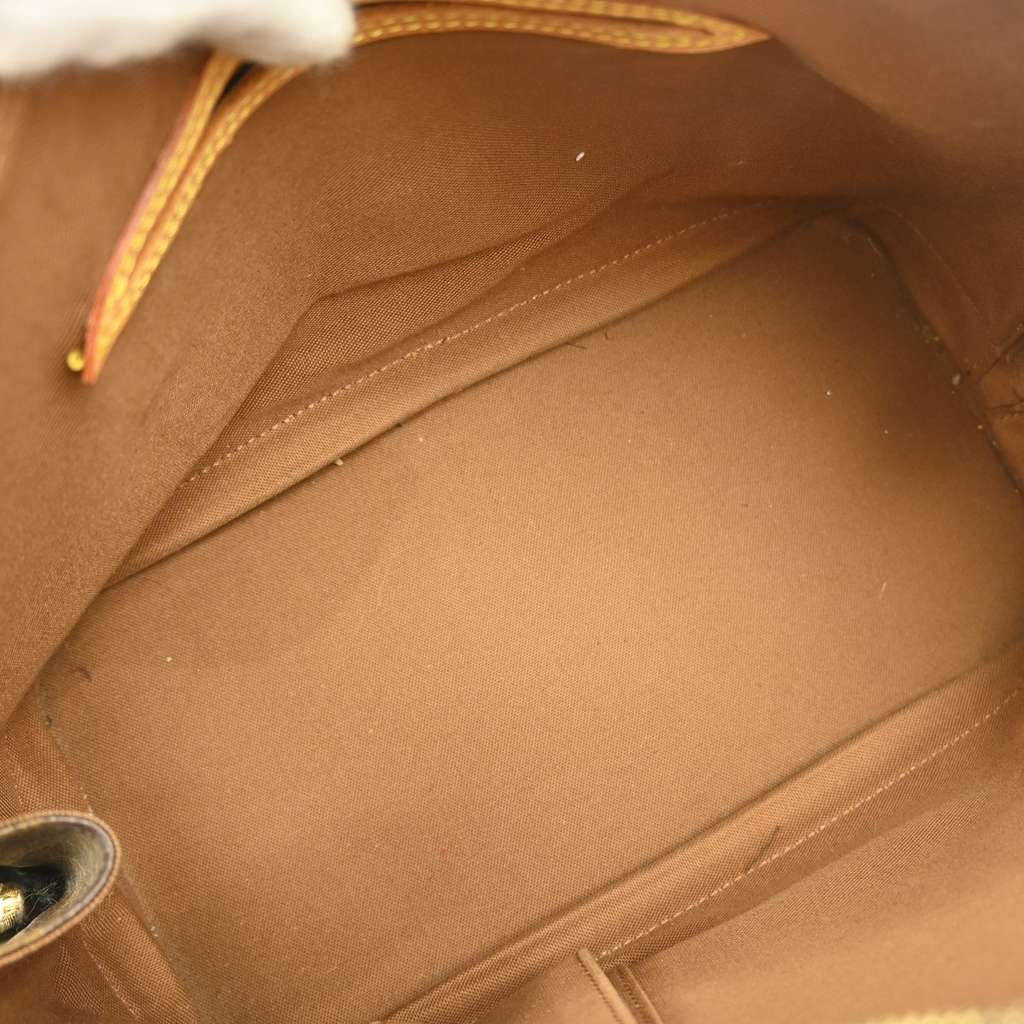 Louis Vuitton Alma Handbag Brown Canvas Fair condition - Inside View