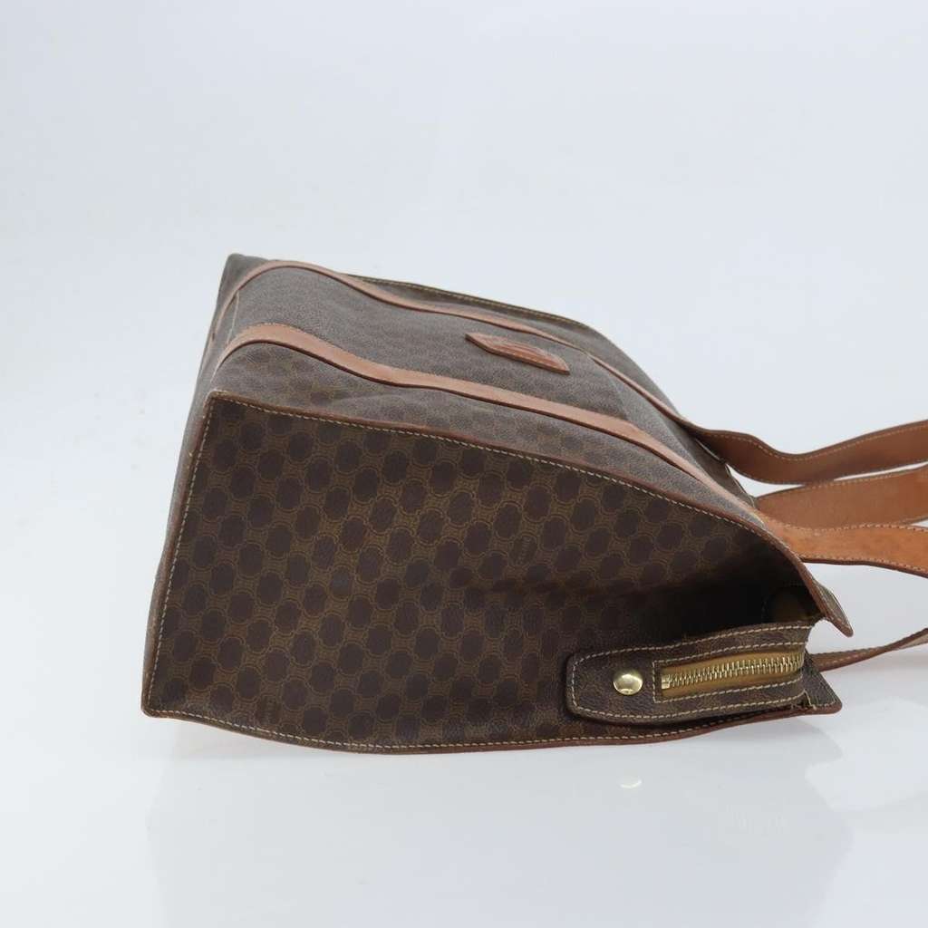 Celine Vintage Macadam Handbag Brown Canvas Fair condition - Inside View