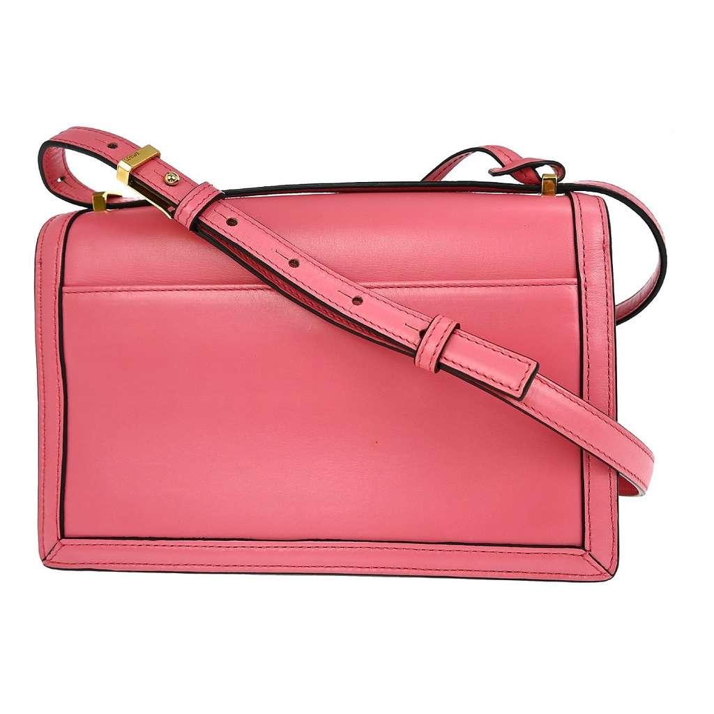 Loewe Barcelona Shoulder Bag Pink Leather Good condition - Back View