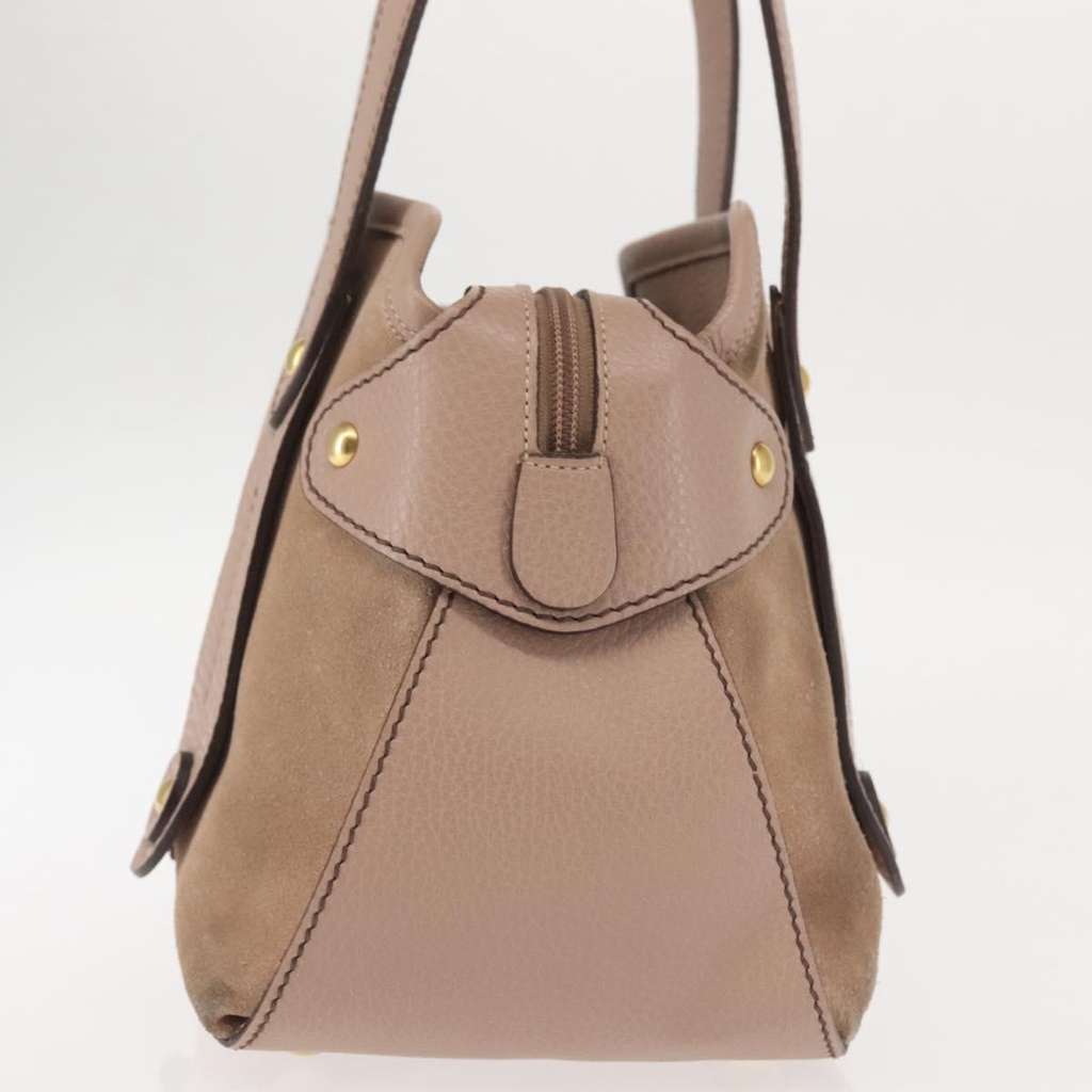 Salvatore Ferragamo Gancini Tote Pink Leather Good condition - Inside View