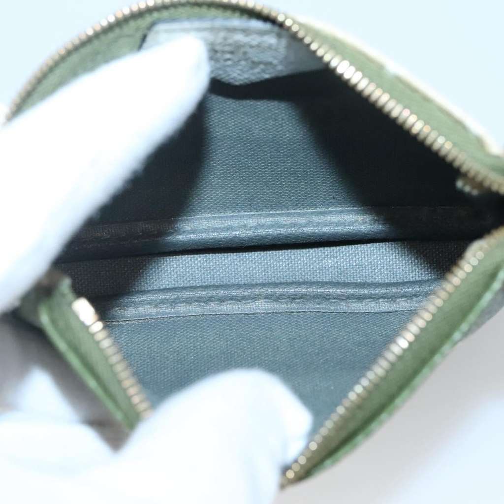 Louis Vuitton Mini pochette accessoire Green Canvas Good condition - Box View