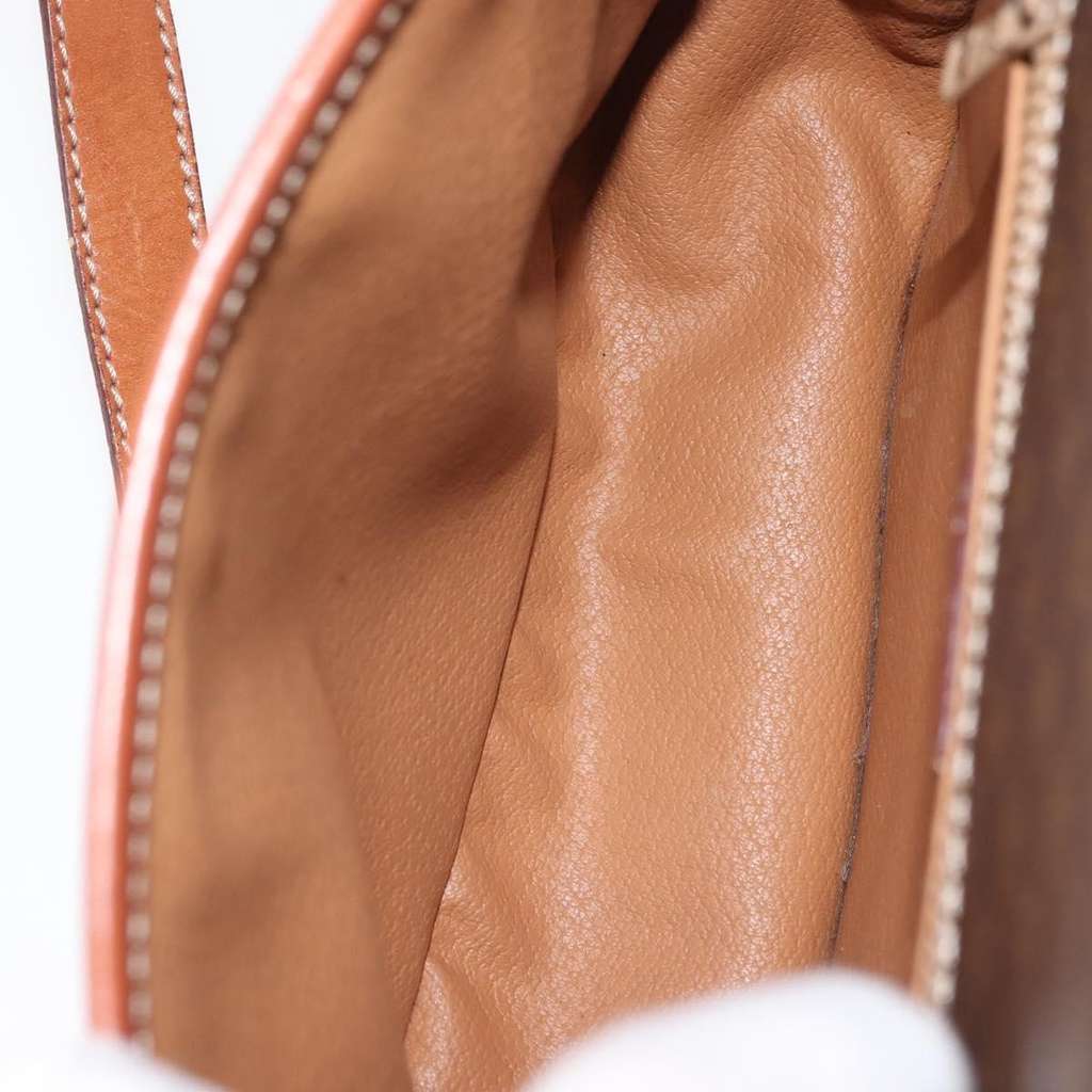 Celine Vintage Macadam Shoulder Bag Brown Fair condition - Box View