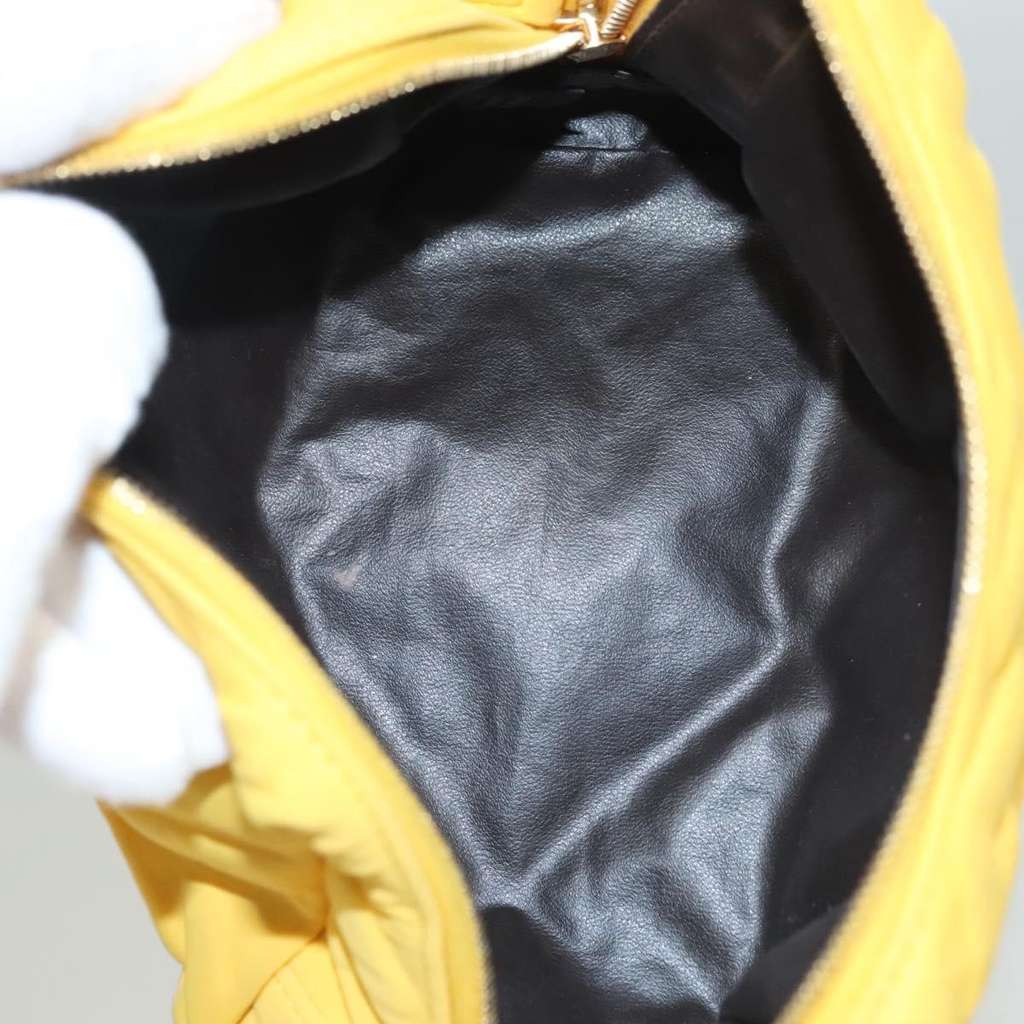 Fendi Vintage Toiletry Pouch Yellow Good condition - Box View