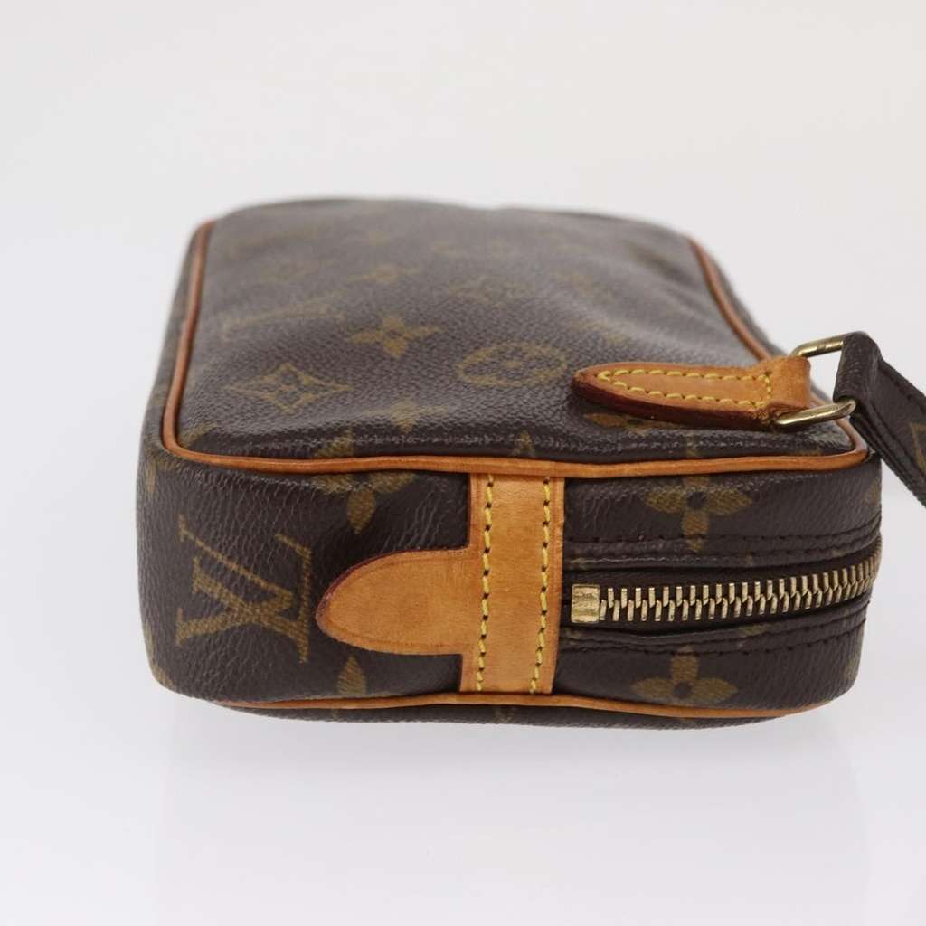 Louis Vuitton Pochette Marly Bandouliere Bag Brown Canvas Good condition - Inside View