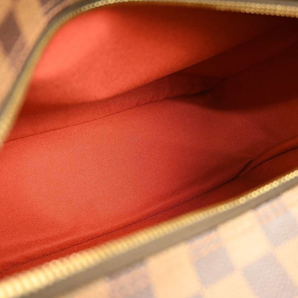 Louis Vuitton Naviglio Handbag Brown Canvas Good condition - Inside View