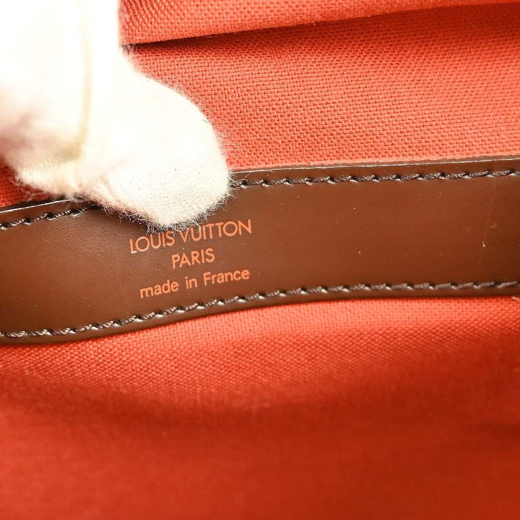 Louis Vuitton Naviglio Handbag Brown Canvas Good condition - Model View