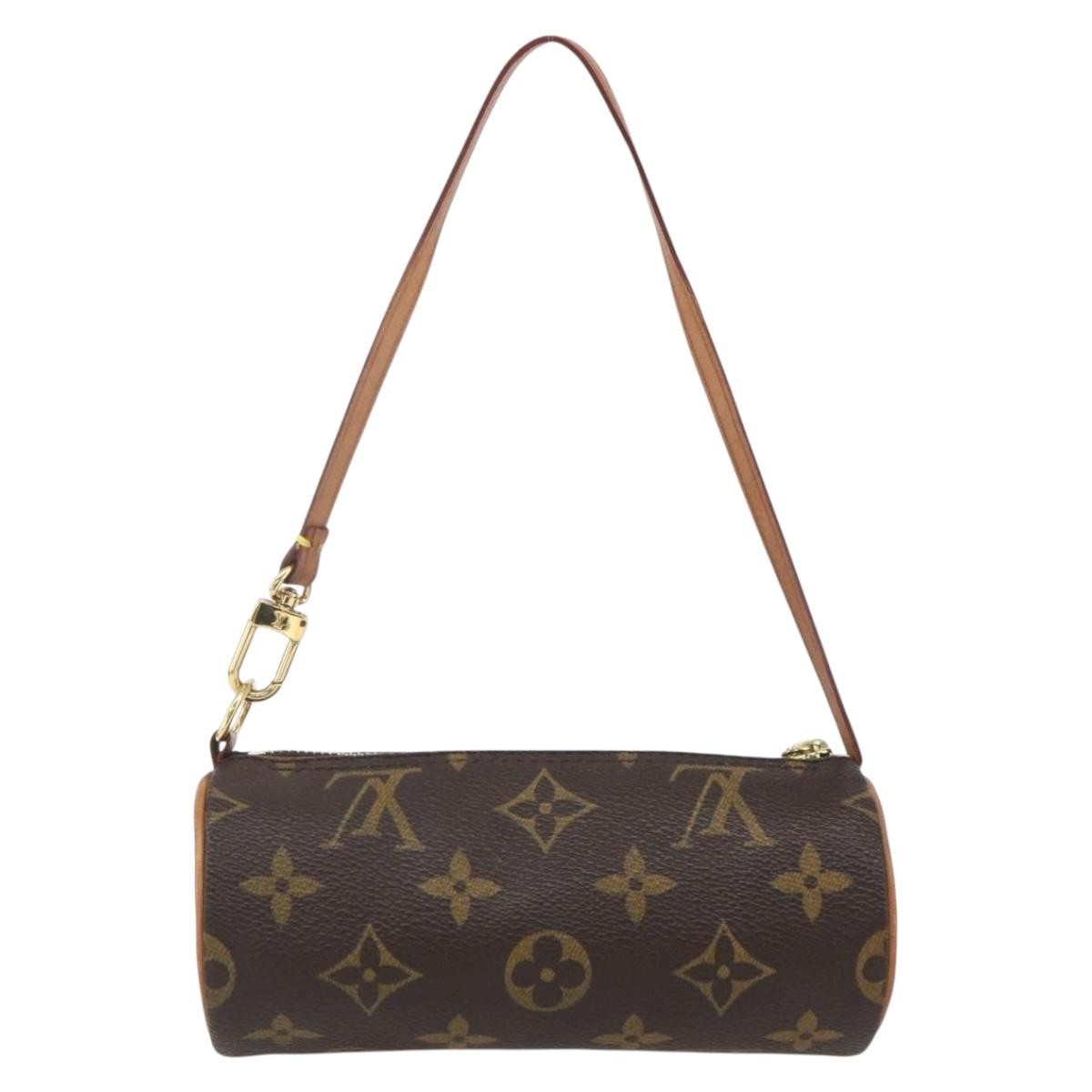 Louis Vuitton Papillon Pochette Brown Canvas Good condition - Back View