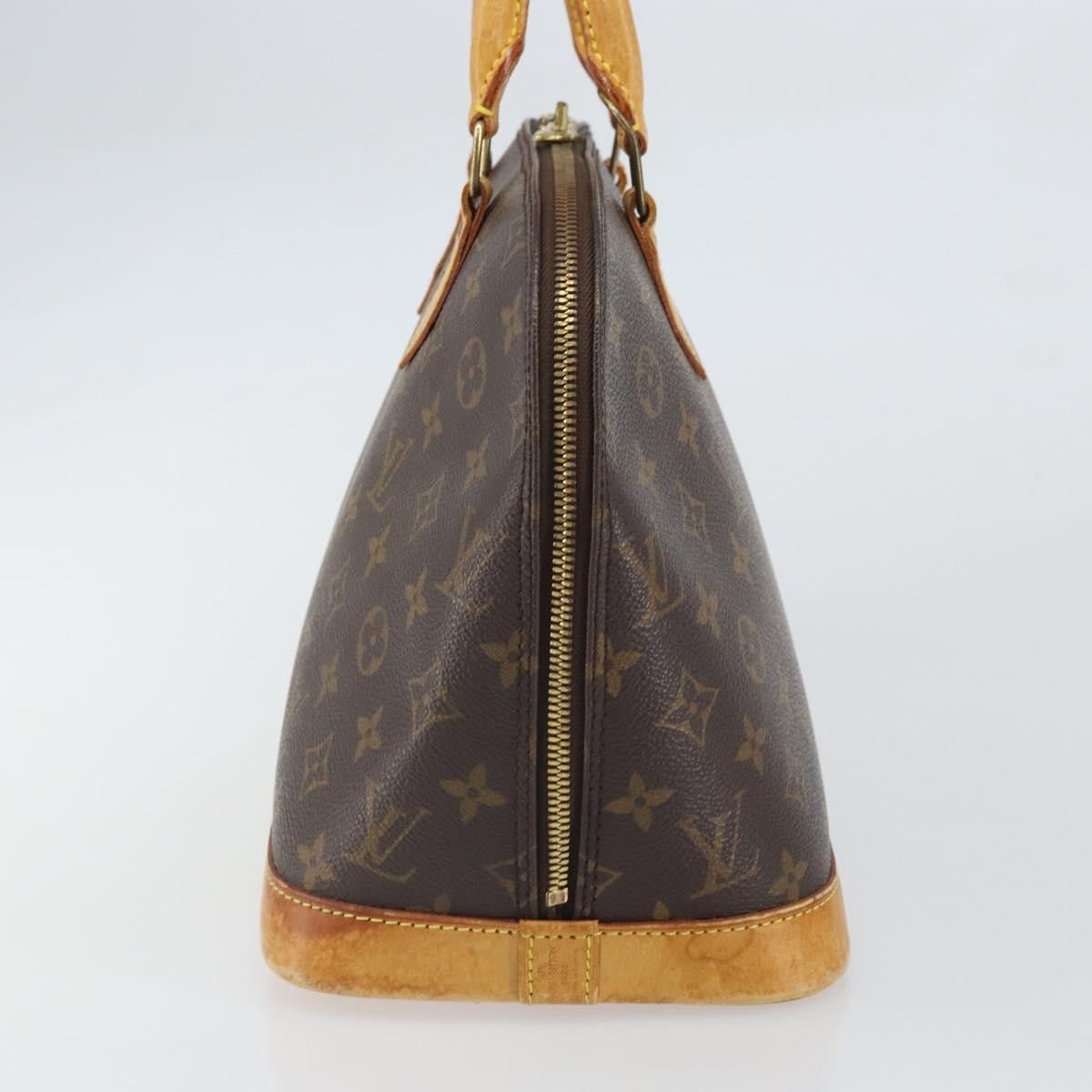Louis Vuitton Alma Handbag Brown Canvas Fair condition - Inside View
