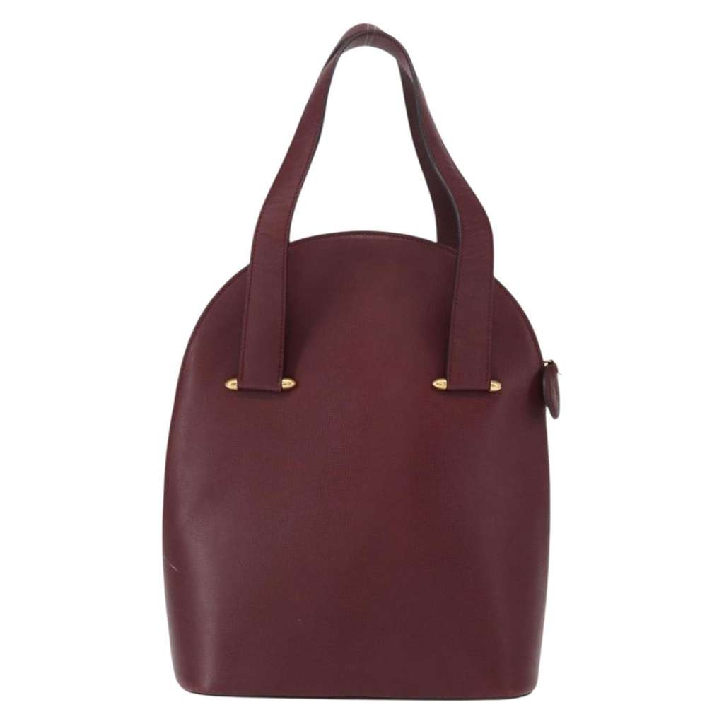 Cartier Must De Cartier Burgundy Leather Good condition - Back View