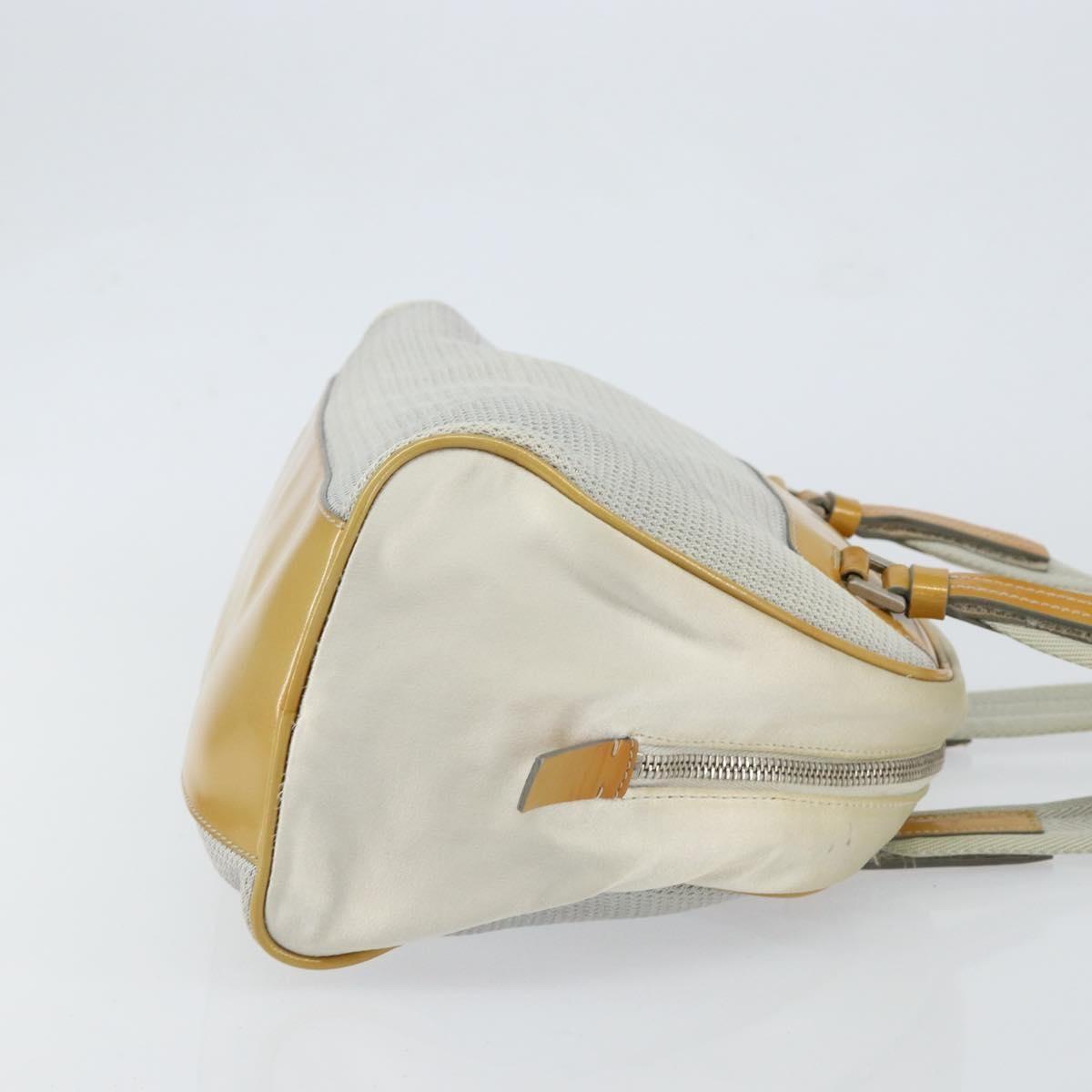 Prada Vintage Zip Handbag Silver Good condition - Inside View