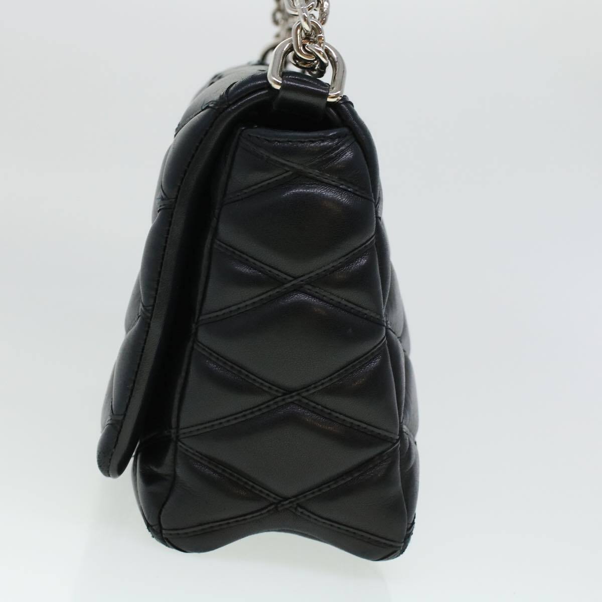 Louis Vuitton GO-14 Handbag Black Leather Good condition - Inside View