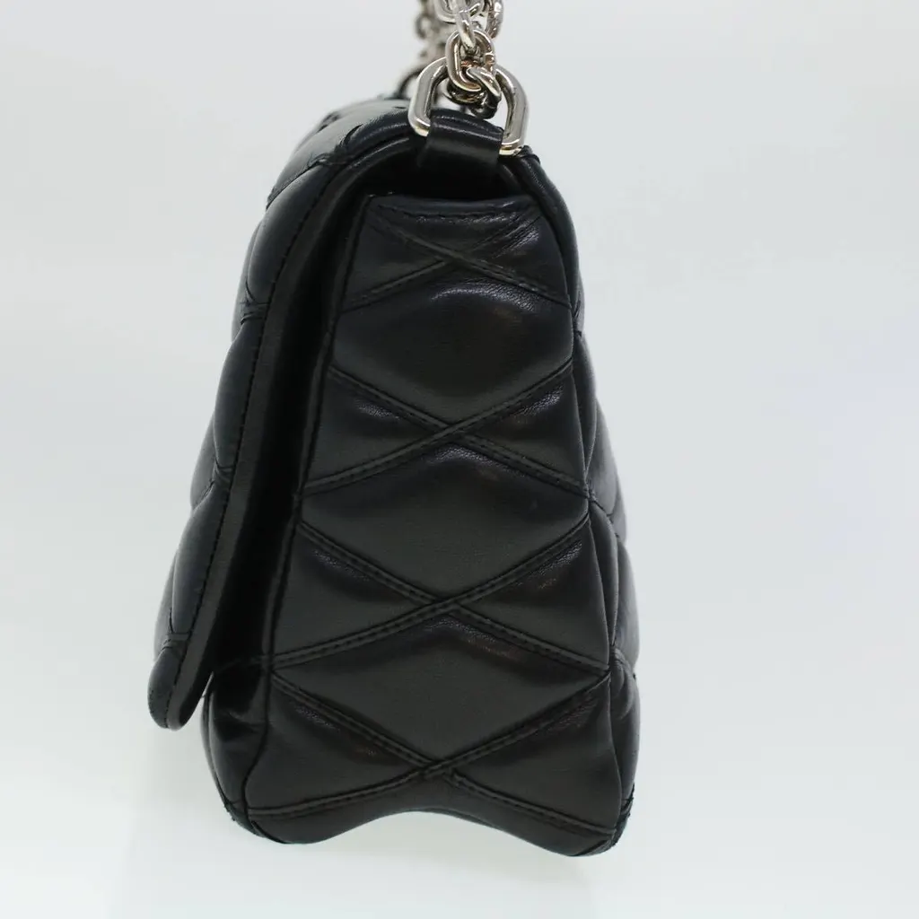 Louis Vuitton GO-14 Handbag Black Leather Good - Inside View