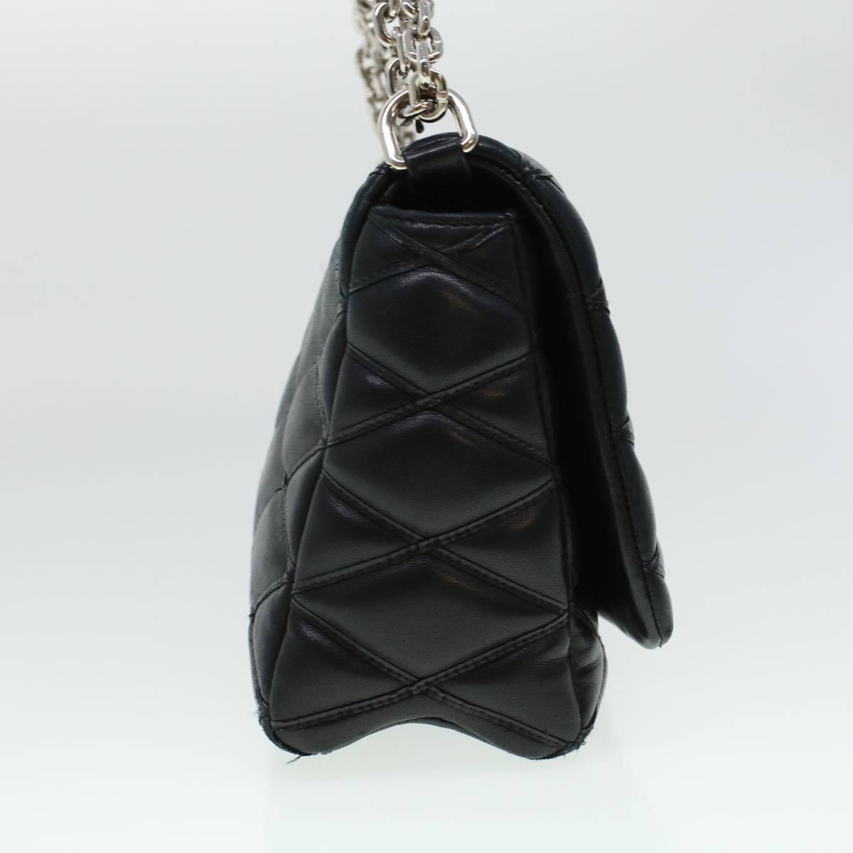 Louis Vuitton GO-14 Handbag Black Leather Good condition - Model View