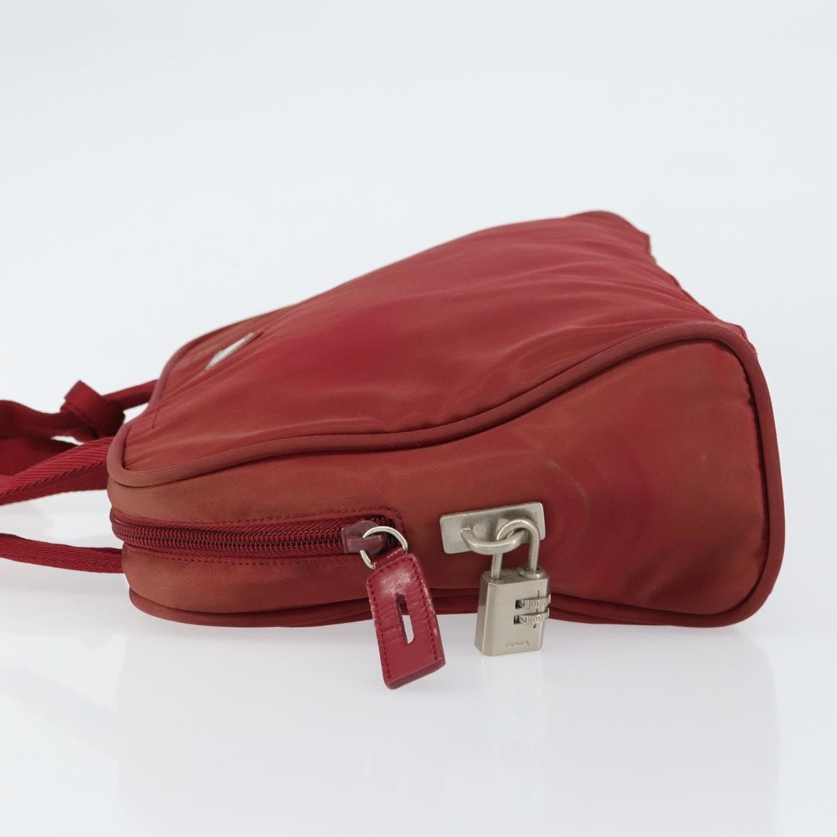 Prada Zip Around Tote Red Good condition - Model View