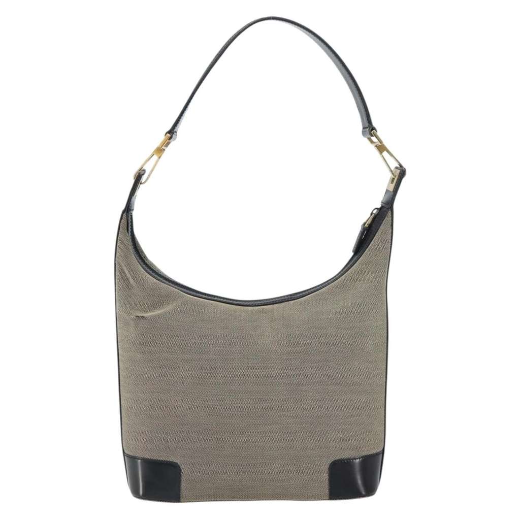 Gucci Zip Hobo Beige Canvas Good condition - Back View