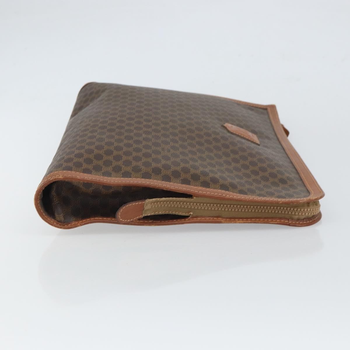 Celine Macadam Briefcase Brown Canvas Good condition - Inside View