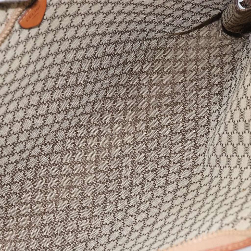 Celine Macadam Briefcase Brown Canvas Good condition - Box View