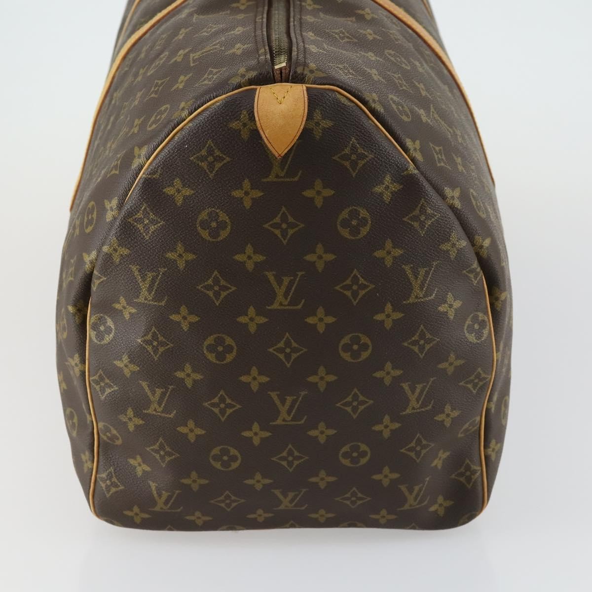 Louis Vuitton Keepall Bag Brown Canvas Fair condition - Inside View