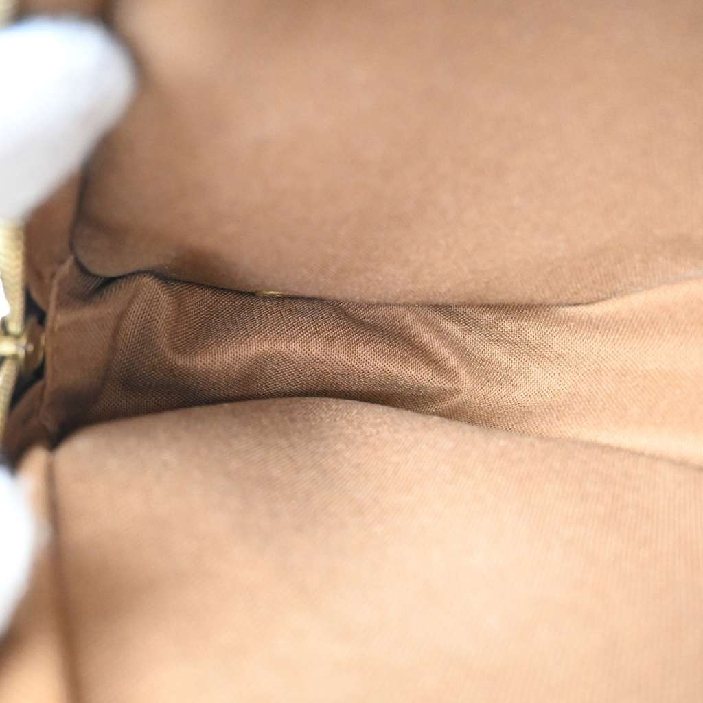 Louis Vuitton Pochette Gange Brown Canvas Good condition - Box View