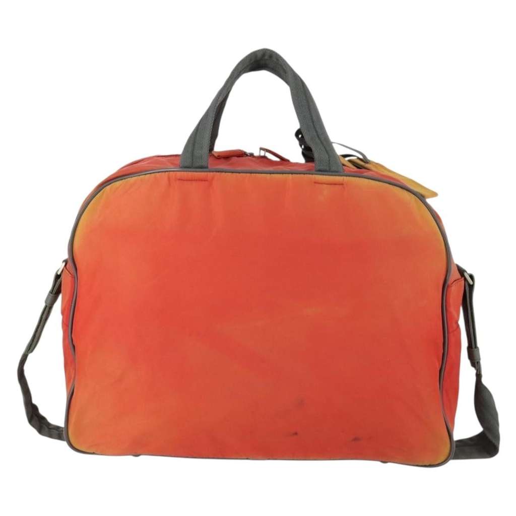 Prada Vintage Boston Bag Red Fair condition - Back View