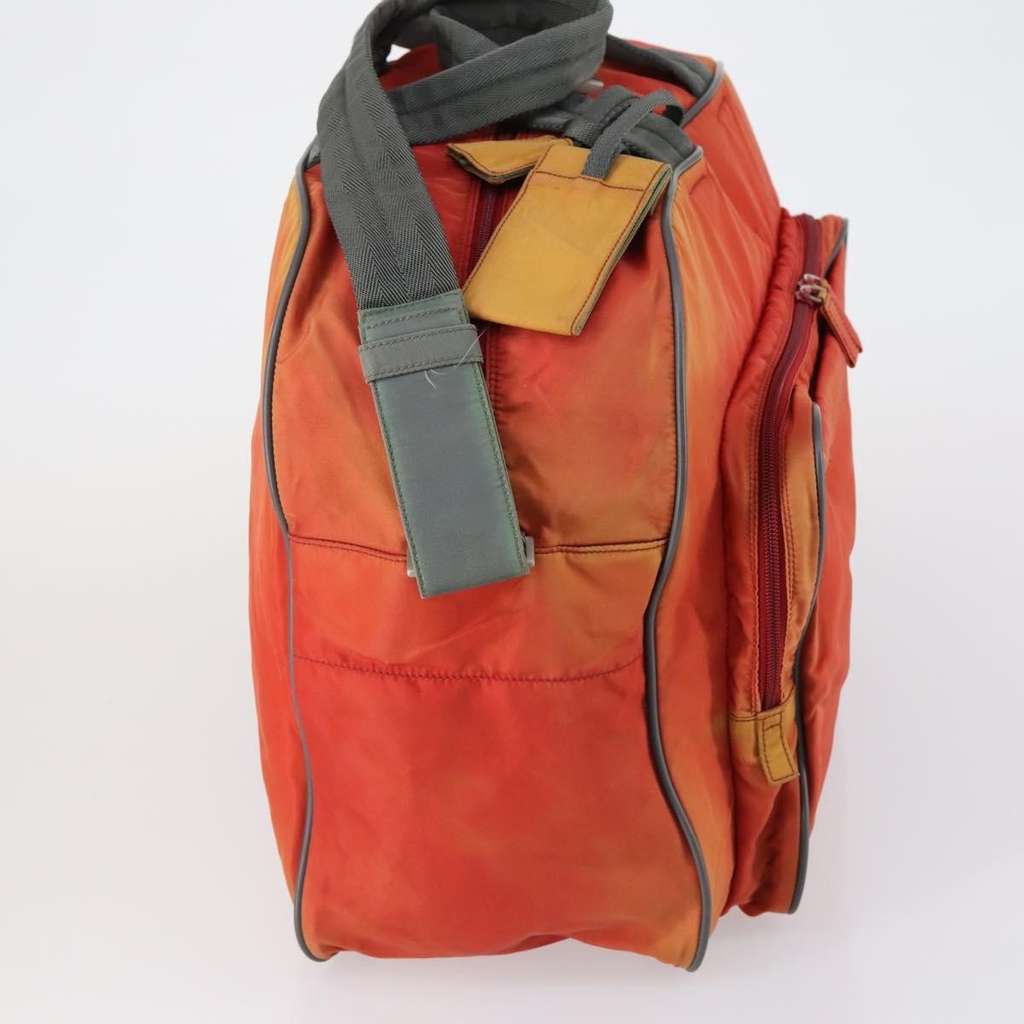 Prada Vintage Boston Bag Red Fair condition - Model View