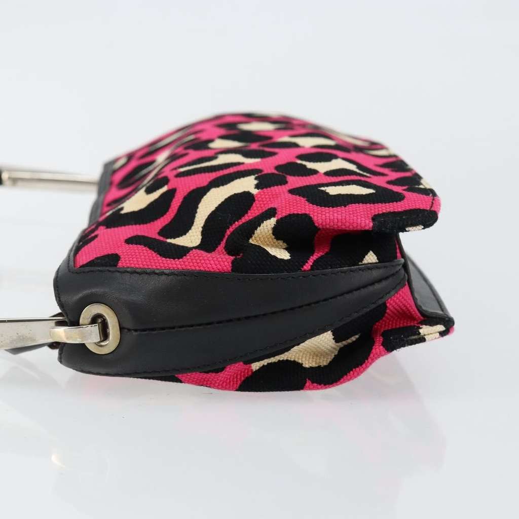 Bottega Veneta Vintage Shoulder Bag Pink Canvas Good condition - Model View