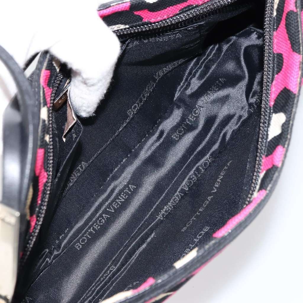 Bottega Veneta Vintage Shoulder Bag Pink Canvas Good condition - Box View