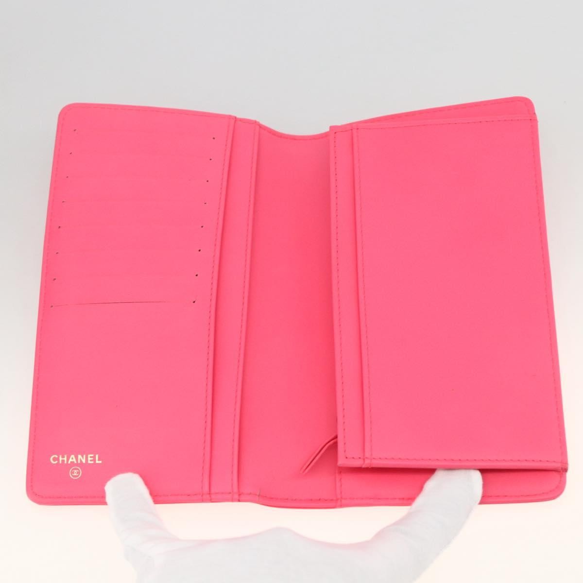 Chanel Boy Yen Wallet Pink Good condition - Box View