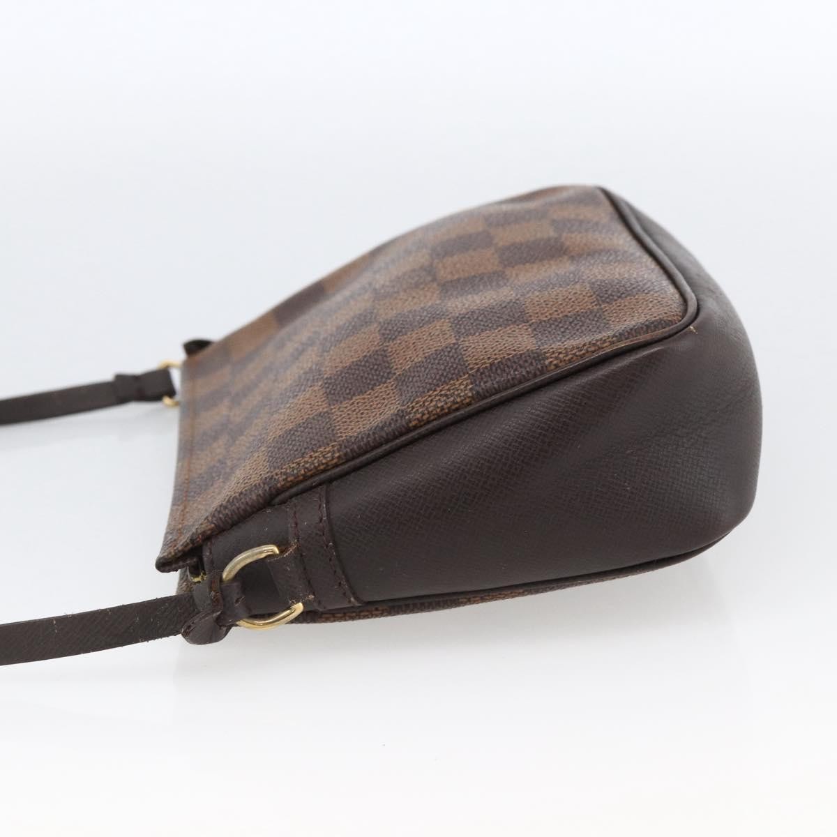 Louis Vuitton Trousse Make Up Bag Brown Canvas Fair condition - Inside View