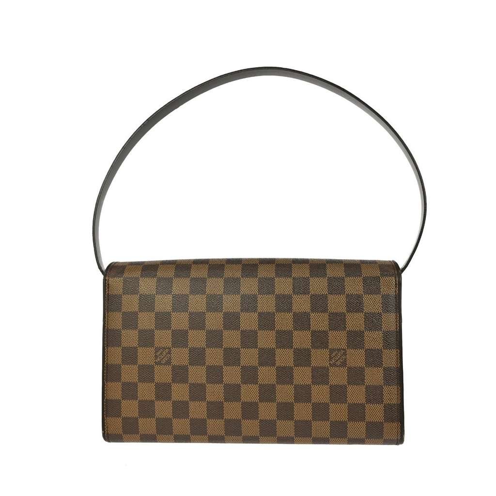 Louis Vuitton Tribeca Handbag Brown Canvas Good condition - Back View