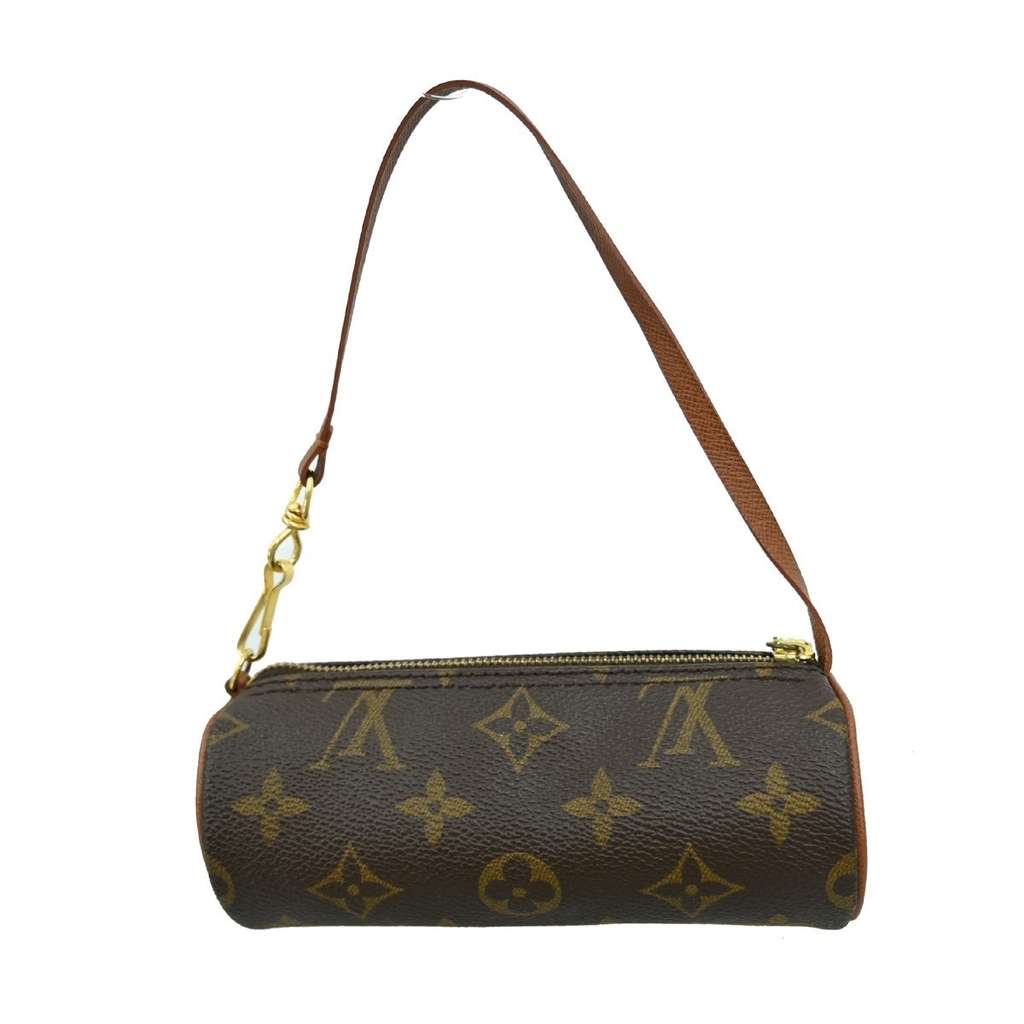 Louis Vuitton Papillon Pochette Brown Canvas Good condition - Back View