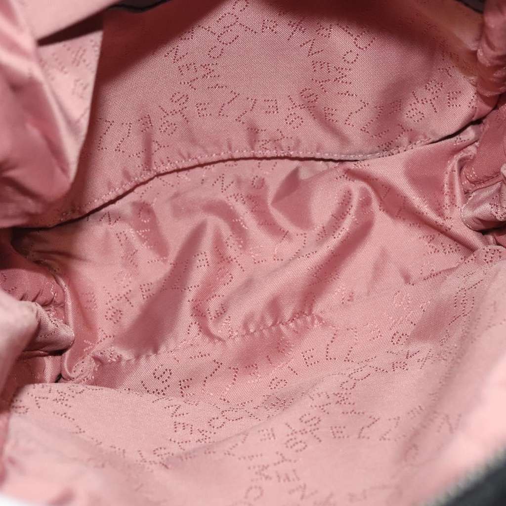 Stella Mccartney Falabella Flap Pocket Backpack Black Suede Good condition - Box View