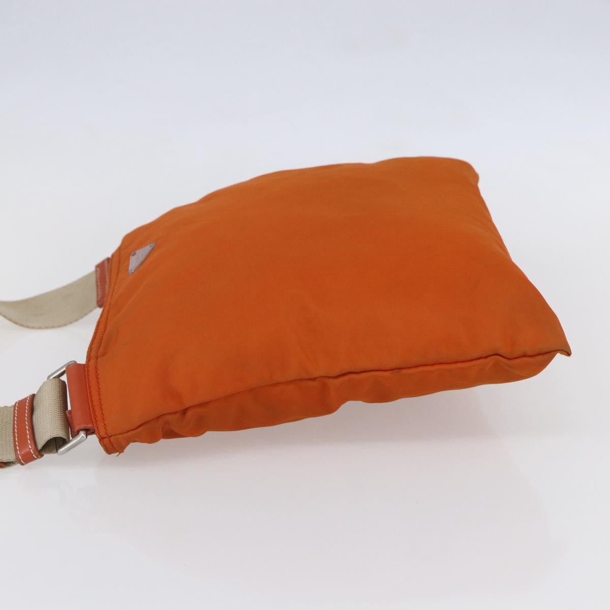Prada Flat Messenger Bag Orange Fair condition - Inside View