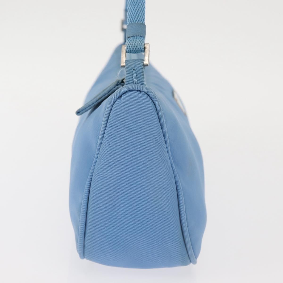 Prada Pochette Shoulder Bag Blue Good condition - Model View