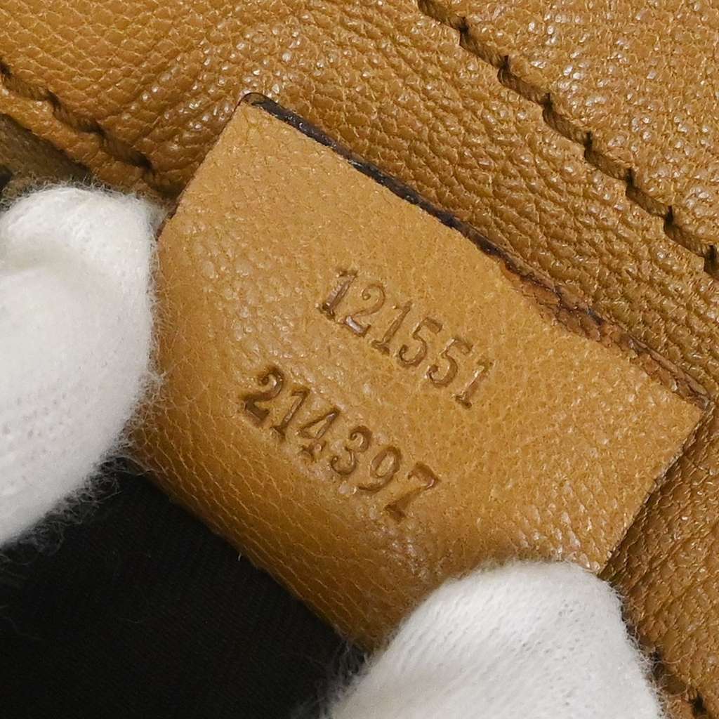 Gucci Blondie Satchel Brown Leather Good condition - Box View