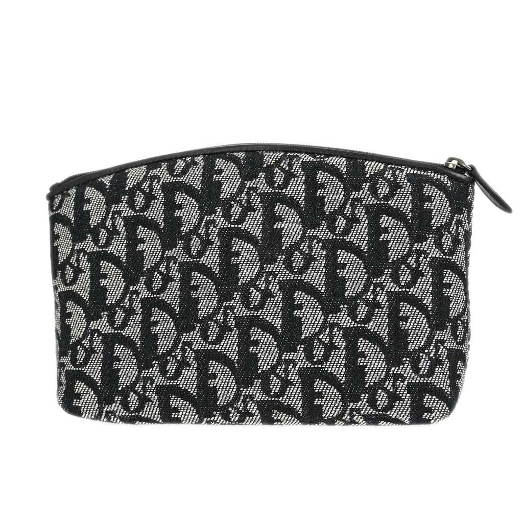 Christian Dior Vintage Trotter Pouch Other Canvas Good condition - Back View