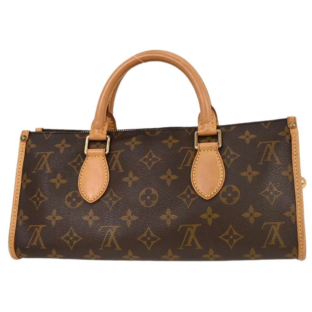 Louis Vuitton Popincourt Handle Bag Brown Canvas Good condition - Back View