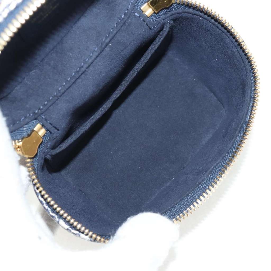 Louis Vuitton Vanity Case Navy Canvas Good condition - Box View
