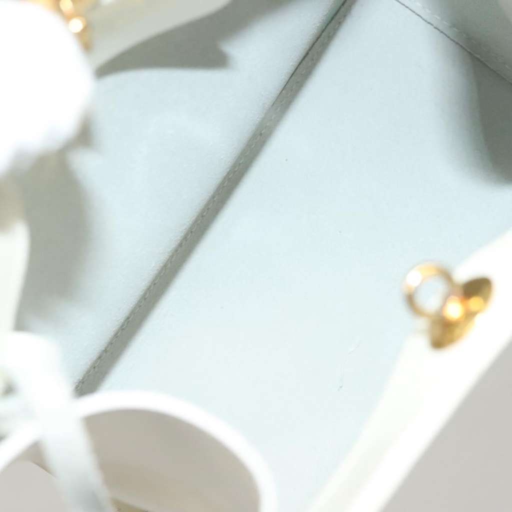 Salvatore Ferragamo Vintage Handbag White Good condition - Box View