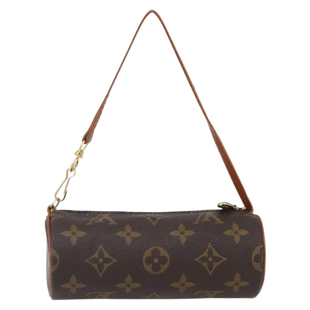 Louis Vuitton Papillon Pochette Brown Canvas Good condition - Back View